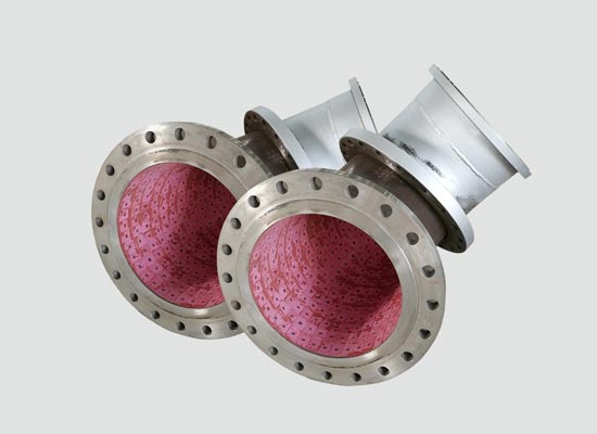 螺柱焊接型耐磨陶瓷管路