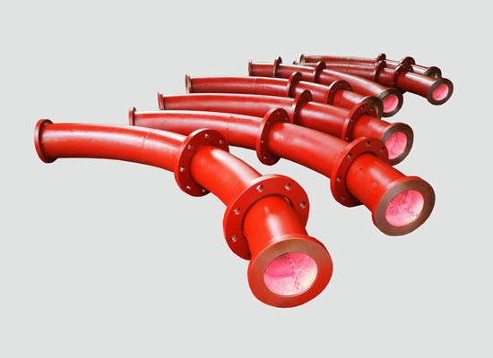 耐磨陶瓷管路弯头