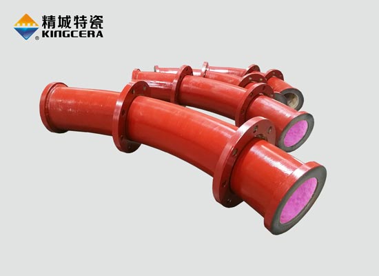 耐磨陶瓷管路弯头
