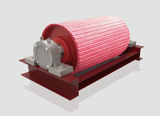 耐磨陶瓷滚筒|皮带机陶瓷辊筒|输送带滚筒