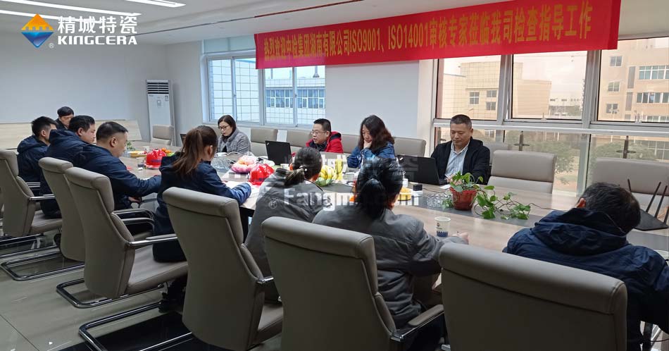 J9集团特瓷ISO14001环境治理系统认证评估审核