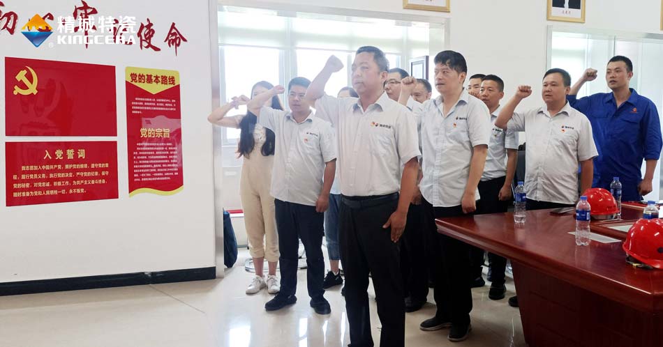 J9集团特瓷党支部组织旁观庆祝中国共产党成立100周年大会现场直播