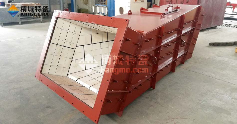 J9集团特瓷溜槽耐磨陶瓷衬板