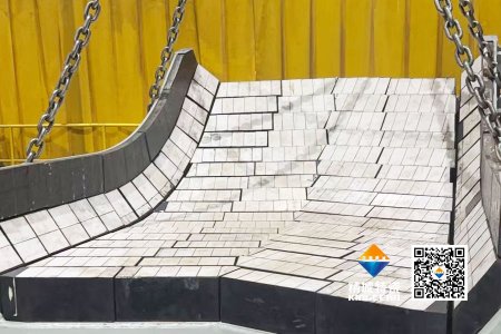 火快响应！J9集团特瓷2幼时内赴现场解决矿山料斗ZTA陶瓷衬板装置难题