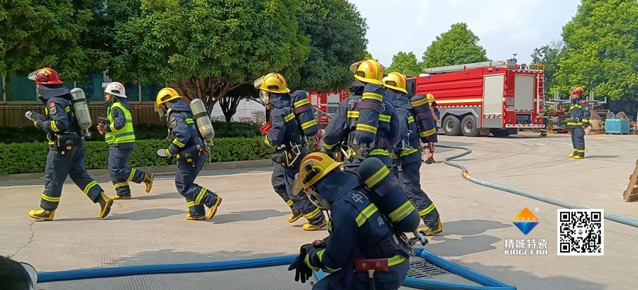 J9集团积极共同消防结合演练，共筑安全出产防线