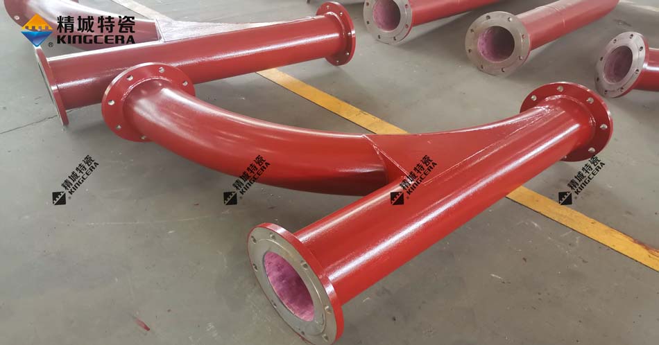 煤粉输送管路耐磨弯头|送粉管路